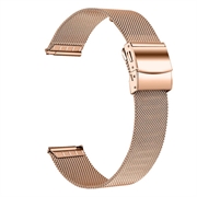 Garmin Vivomove/Style/HR Sport Curea Elegantă din Plasă din Oțel Inoxidabil - Auriu Roze