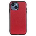 Husă Piele iPhone 14 Plus - Elegant - Roșu