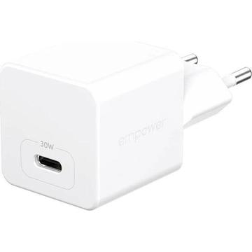Empower by PanzerGlass Încărcător Turbo USB-C 30W - Alb
