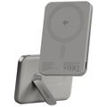 Încărcător portabil wireless Empower by PanzerGlass cu suport rotativ - 5000mAh, compatibil cu Qi2 și MagSafe - Titan