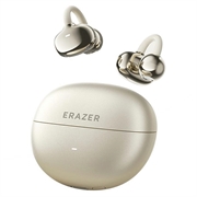 Căști fără fir cu prindere prin clemă și design deschis Erazer EX02 - IPX5 - Bej