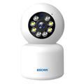 Cameră de securitate cu înclinare panoramică Escam PT300 - 1080P - Alb