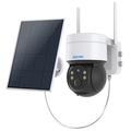 Cameră de securitate PTZ alimentată cu energie solară Escam QF170 cu detectare a mișcării PIR