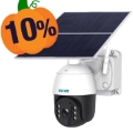 Cameră Securitate Impermeabilă Escam QF724 cu Alimentare Solară - 3.0MP, 30000mAh