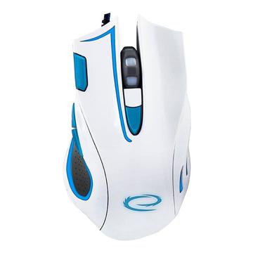Esperanza EGM401WB Mouse de gaming cu fir - alb / albastru