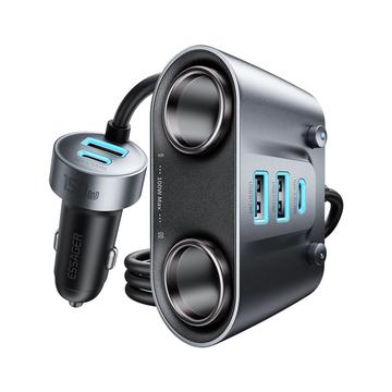 Essager 150W Încărcător auto de mare putere / Splitter pentru bricheta de țigară