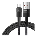 Cablu USB-C Essager Quick Charge 3.0 - 66W - 3m - Negru