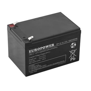 Baterie Europower EP12-12 AGM 12V/12Ah