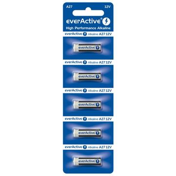 EverActive A27/L828 Baterii alcaline EverActive A27/L828 12V - 5 buc.