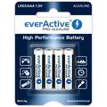 Baterii alcaline EverActive Pro LR03/AAA 1250mAh - 4 buc.
