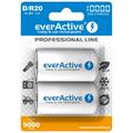 EverActive Professional Line EVHRL20-10000 Baterii D reîncărcabile 10000mAh - 2 bucăți.