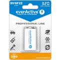 EverActive Professional Line EVHRL22-320 Baterie reîncărcabilă 9V 320mAh