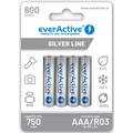 EverActive Silver Line EVHRL03-800 Baterii AAA reîncărcabile 800mAh - 4 bucăți.