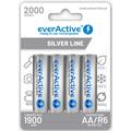 EverActive Silver Line EVHRL6-2000 Baterii AA reîncărcabile 2000mAh - 4 bucăți.