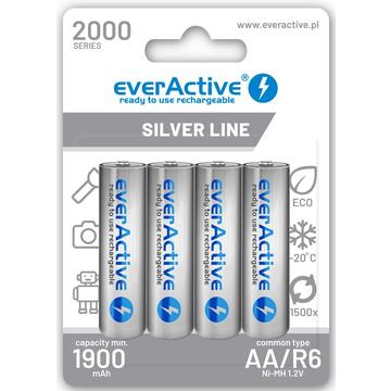 EverActive Silver Line EVHRL6-2000 Baterii AA reîncărcabile 2000mAh