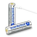 Baterie reîncărcabilă EverActive Silver+ Lithium MicroUSB 18650 - 2600mAh