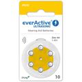 EverActive Ultrasonic 10/PR70 Baterii pentru aparate auditive - 6 buc.