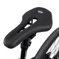 Scaun de bicicletă sport cu absorbție a șocurilor - negru