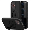 Husă Magnetică Impermeabilă iPhone 12 - Extreme IP68 - Negru