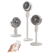 Ventilator de circulație a aerului F1 3-în-1, cu înălțime reglabilă și telecomandă