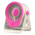 Ventilator de birou mini F16 pentru birou și acasă - roz intens