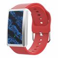 Brățară inteligentă F360 - Ritm cardiac, HRV, SpO2, monitorizare a somnului, 44 de moduri sportive - Curea din silicon - Roșu