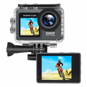 F502AA-G 2 Inch Wide Angle 1080P HD WiFi Action Camera cu carcasă rezistentă la apă 30m