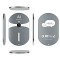 Traducător magnetic Bluetooth F8pro AI cu 138 de limbi - Gri