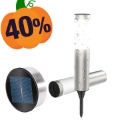 Lampă LED Grădină Rezistentă la Apă FDTwelve - 56.5cm (Ambalaj Deschis - Satisfăcător) - Argintiu