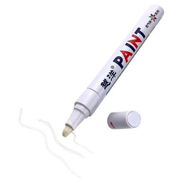 Flysea FS-110 Marker impermeabil pentru hobby - pentru metal, piatră, plastic și hârtie - alb