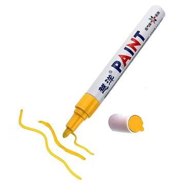 Flysea FS-110 Marker impermeabil pentru hobby - pentru metal, piatră, plastic și hârtie - galben