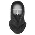 Balaclava din fleece / Balaclava pentru iarnă și schi - negru