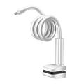 Suport flexibil cu braț flexibil pentru cameră de supraveghere, monitor pentru bebeluși - 110cm - alb