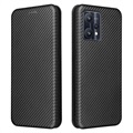 Husă Flip OnePlus Nord CE 2 Lite 5G - Fibră de Carbon - Negru