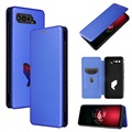 Husă Flip Asus ROG Phone 5 - Fibra de Carbon