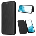 Husă Flip Samsung Galaxy A34 5G - Fibra de Carbon - Negru