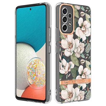 Husă TPU Samsung Galaxy A53 5G - Flower - Gardenia Verde