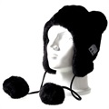 Căști Bluetooth Fluffy Beanie Hat