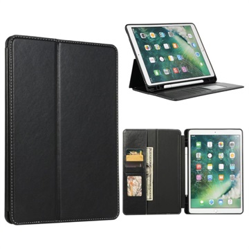 Husă Folio Cu Slot Card iPad 10.2 2019/2020 - Negru