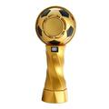 Ventilator portabil de răcire cu design de fotbal - 4000mAh, afișaj LED, funcție de compresie rece - Auriu
