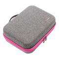 Apple Vision Pro MR Headset Storage Bag Protective Carrying Case cu mâner telescopic - Gri