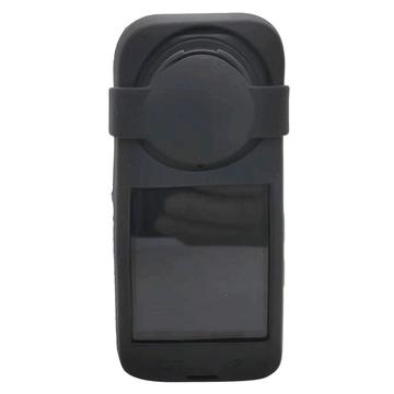 Carcasa din silicon pentru camera de actiune Insta360 X4 - negru