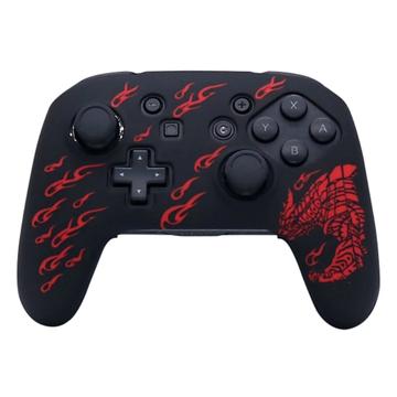 Nintendo Switch Pro Controller Anti-skid Soft Silicone Case Gamepad Protective Cover - Roșu