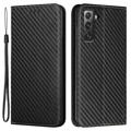 Husă Portofel Samsung Galaxy S23+ 5G - Fibra de Carbon