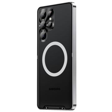 Husă Hibrid Samsung Galaxy S23 Ultra 5G Magnetic Galvanizat - Argintiu