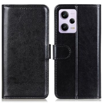 Husă Portofel cu Închidere Magnetică Xiaomi Redmi Note 12 Pro - Negru