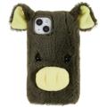 Husă Hibrida iPhone 14 Plus - Fluffy Plush
