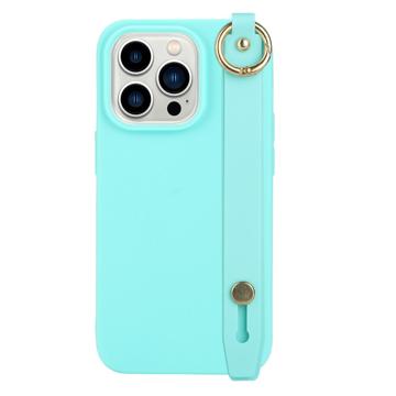 Husă TPU cu Bandă de Mână iPhone 14 Pro Max - Candy Color