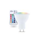Forever Light GU10 LED Bulb cu LED-uri cu RGB - 5W - Alb