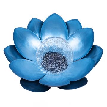 Forever Sunari FLS-70 Lampă solară cu LED Lotus albastru - alb cald